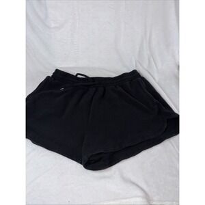 Avia 3X(22) Ribbed Shorts Black Cool Comfortable Cottagecore Summer Vacation